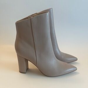 Marc Fisher Taupe Ankle Booties